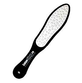 Pila pentru calcai metal cu maner negru  - Salonshop