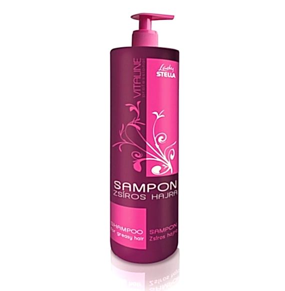 Stella - Vitaline - Sampon pentru par gras - 1000ml Stella - Vitaline - Sampon pentru par gras - 1000ml