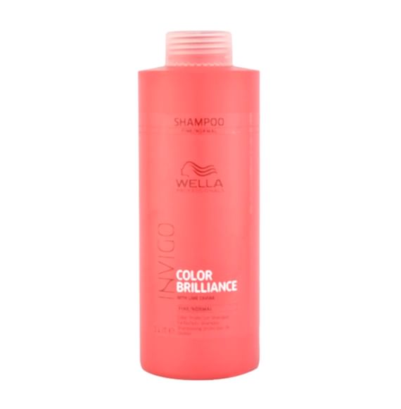 Wella Proffesionals - INVIGO - Color Brilliance Shampoo - Sampon pentru par vopsit cu textura fina - 1000ml