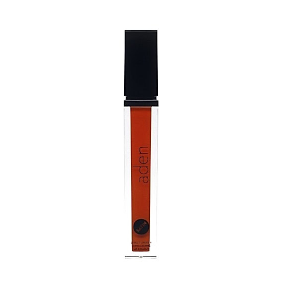 Aden Cosmetics - Ruj lichid - Satin Effect - Vivid Orange - nr. 06 Aden Cosmetics - Ruj lichid - Satin Effect - Vivid Orange - nr. 06
