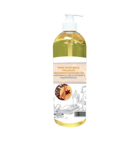 SalonShop - Ulei de masaj - Modelare corporala - Portocale si Scortisoara - 1000 ml SalonShop - Ulei de masaj - Modelare corporala - Portocale si Scortisoara - 1000 ml