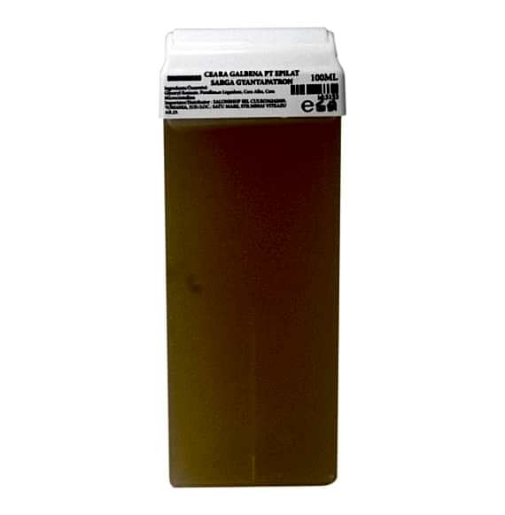 Ceara pentru epilare la patron - galben cu miere - 100 ml