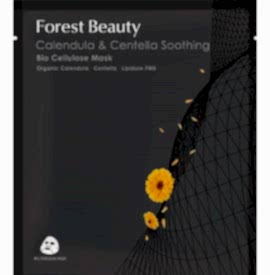 Forest Beauty - Masca bioceluloza calmanta cu galbenele si centella - 30ml