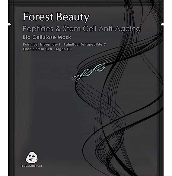 Forest Beauty - Masca bioceluloza anti-ageing cu peptide si celule stem - 30ml Forest Beauty - Masca bioceluloza anti-ageing cu peptide si celule stem - 30ml