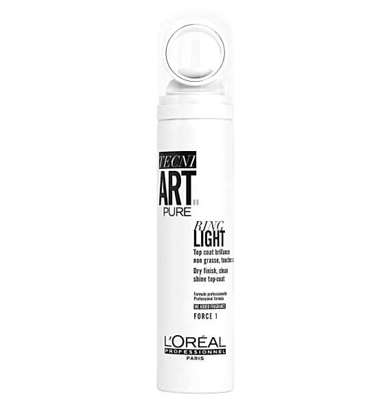Ring Light - Force 1 - Lac fixativ - 150ml - Tecni Art Pure - Loreal Professional Ring Light - Force 1 - Lac fixativ - 150ml - Tecni Art Pure - Loreal Professional