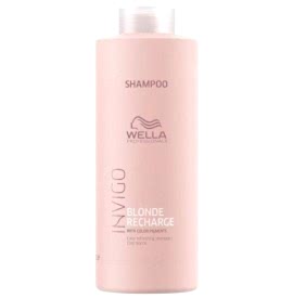 Wella - Invigo - Blonde Recharge - Sampon pentru par blond - 1000ml