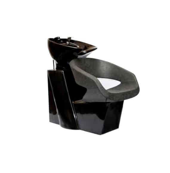 Salonshop - unitate de spalare - gri inchis cu vas negru - scafa Ref.14051 Salonshop - unitate de spalare - gri inchis cu vas negru - scafa Ref.14051