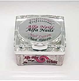 Alfa Fiber Uv Gel White - Gel de constructie alb - 10gr