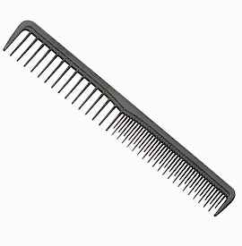 PIEPTENE  ANTISTATIC CARBON 17,5CM -Eurostil