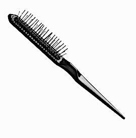 Eurostil - Perie de par - Metal - 00161