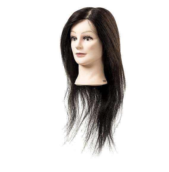 Eurostil - Cap de papusa din par natural - 55-60cm - 04907 Eurostil - Cap de papusa din par natural - 55-60cm - 04907