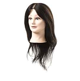 Eurostil - Cap de papusa din par natural - 45-50cm - 04906
