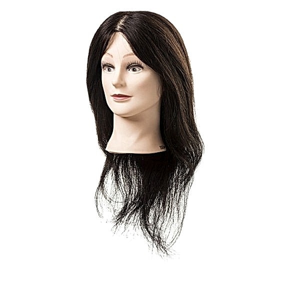 Eurostil - Cap de papusa din par natural - 45-50cm - 04906 Eurostil - Cap de papusa din par natural - 45-50cm - 04906