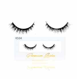 Premium Lashes - Volume 3D - Gene False - Banda - RS04