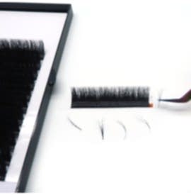 Premium Lashes - Gene False - Fir cu fir - 0.03J - 8MM