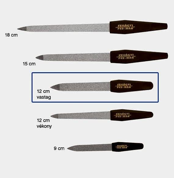 Alfa nails pila metal 12cm