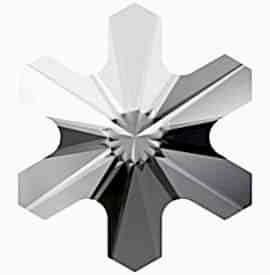 Pietre Swarovski - Crystal - Fulg de nea - A2826 - 20buc
