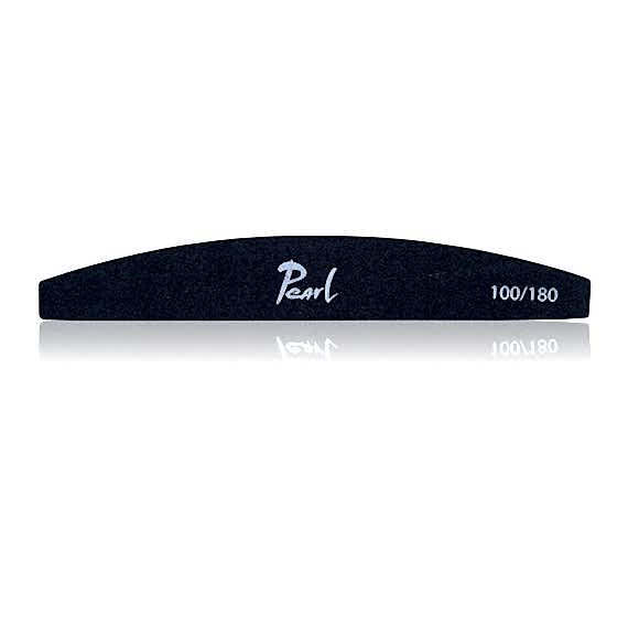 Pila semiluna neagra - 100/180 - Pearl Nails