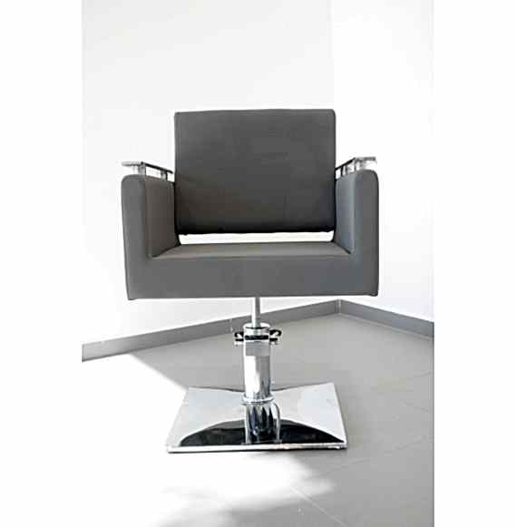 Salonshop - scaun pentru coafura - gri - Ref.14067 Salonshop - scaun pentru coafura - gri - Ref.14067