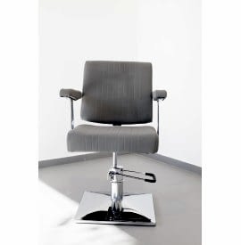 Salonshop - scaun pentru coafura - gri - Ref.14071