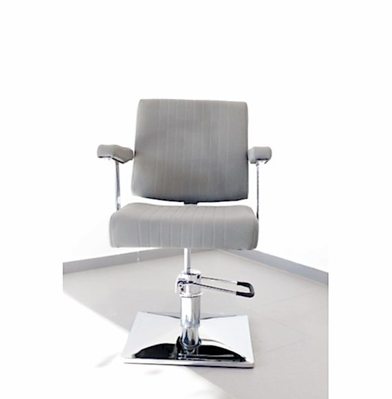 Salonshop - scaun pentru coafura - gri - Ref.14071 Salonshop - scaun pentru coafura - gri - Ref.14071