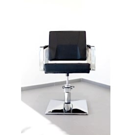 Salonshop - scaun pentru coafura - negru Ref.14064