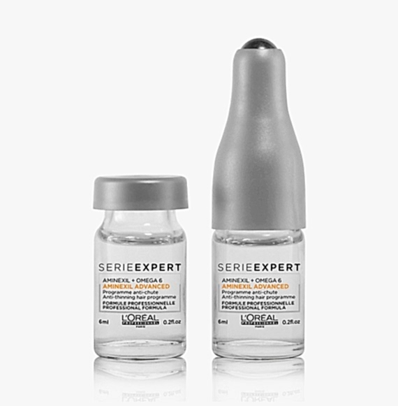 Fiole tratament profesional contra caderii parului L'Oréal Professionnel Serie Expert Aminexil Advanced, 10x6ml