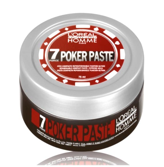 Pasta profesionala modelatoare pentru barbati L'Oréal Professionnel Homme Poker Paste,  75ml