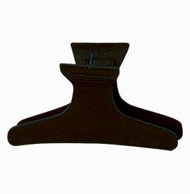 Eurostil clame de par plastic tip fluture 12 buc - 0084/50
