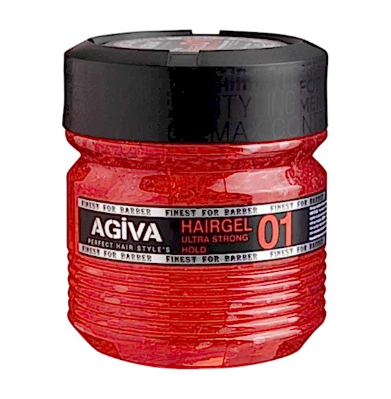 Agiva - hair gel 01 - ultra strong - gel de par - 1000ml Agiva - hair gel 01 - ultra strong - gel de par - 1000ml