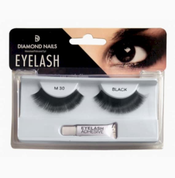 Gene false cu adeziv - m30 - eyelash set with glue Gene false cu adeziv - m30 - eyelash set with glue