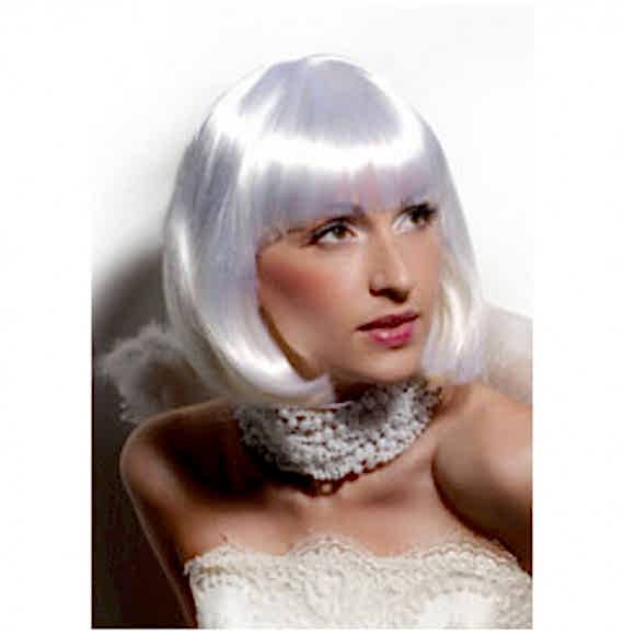 Hair club - peruca carnaval - cleo - alb Hair club - peruca carnaval - cleo - alb