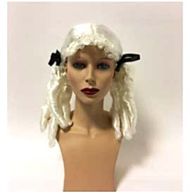 Hair club - peruca carnaval - rococo cu 2 codite
