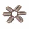 Clips pentru extensii - maro deschis
