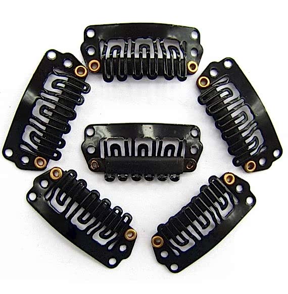 Clips pentru extensii - negru Clips pentru extensii - negru