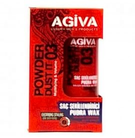 Agiva - dust it - pudra pentru volum - extra strong - nr.03