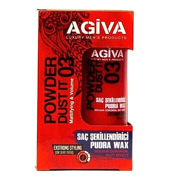 Agiva - dust it - pudra pentru volum - extra strong - nr.03 Agiva - dust it - pudra pentru volum - extra strong - nr.03