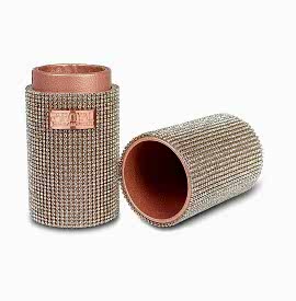 Bősz - suport pentru pensule - vanity glam rose gold - bbox