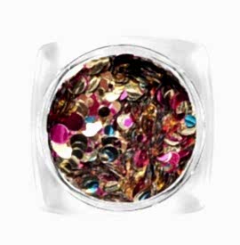 Pearl nails - confetti - d10