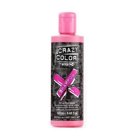 Crazy color - sampon cu pigment roz - pink - 250ml Crazy color - sampon cu pigment roz - pink - 250ml