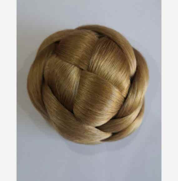Adaos pentru coc - blond mediu - impletit 5011t Adaos pentru coc - blond mediu - impletit 5011t