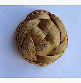 Adaos pentru coc - blond auriu - impletit zr-9-312 / 86a