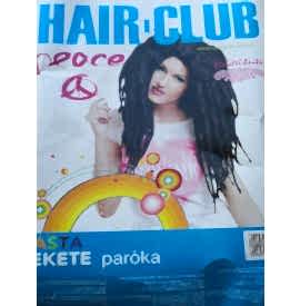 Hair club - peruca carnaval - jamaica - negru