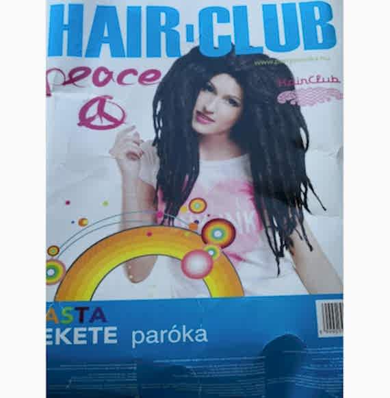 Hair club - peruca carnaval - jamaica - negru Hair club - peruca carnaval - jamaica - negru