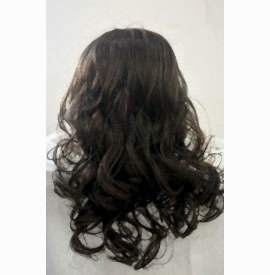 Extensii - cosmo clip - 55cm - dark choco