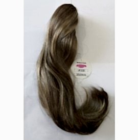 Coada din par artificial - clama - 50cm - bernstein mix