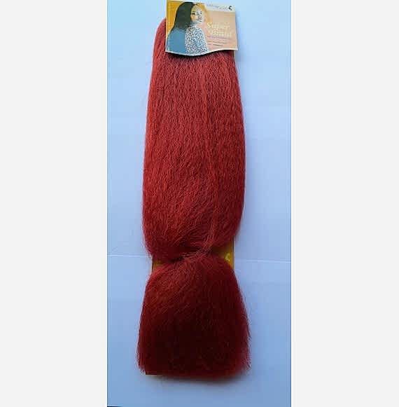 Extensii din par sintetic - afro - tomato red Extensii din par sintetic - afro - tomato red