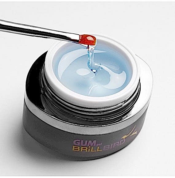 Gum gel - Gel întăritor "cauciucat" - 50 ml- BrillBird Gum gel - Gel întăritor "cauciucat" - 50 ml- BrillBird