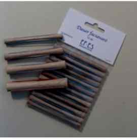 Bigudiuri din lemn pentru permanent - 12buc - 4mm