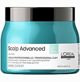 Loreal Scalp Advanced sampon-masca cu argila pentru scalp gras - 500ml